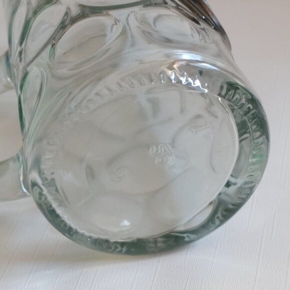 ORIGINAL Steam Whistle Beer Stein with Pewter Logo Badge 1 Liter - Picture 7 of 7